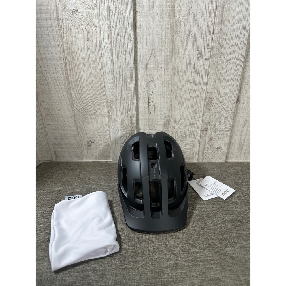 POC Axion SPIN MTB Helmet Uranium Black Matt XS-S 51-54cm New with Tags